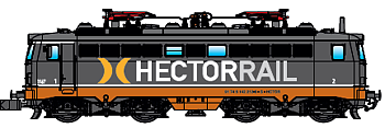 Ellok Hector Rail 142 212, digital m ljud