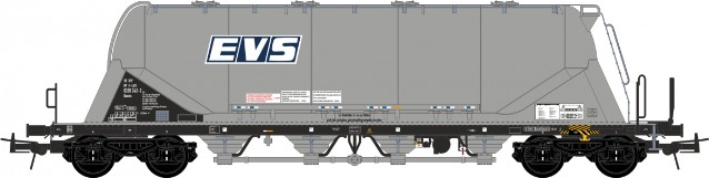 Cementsilovagn Uacns 'EVS', silver
