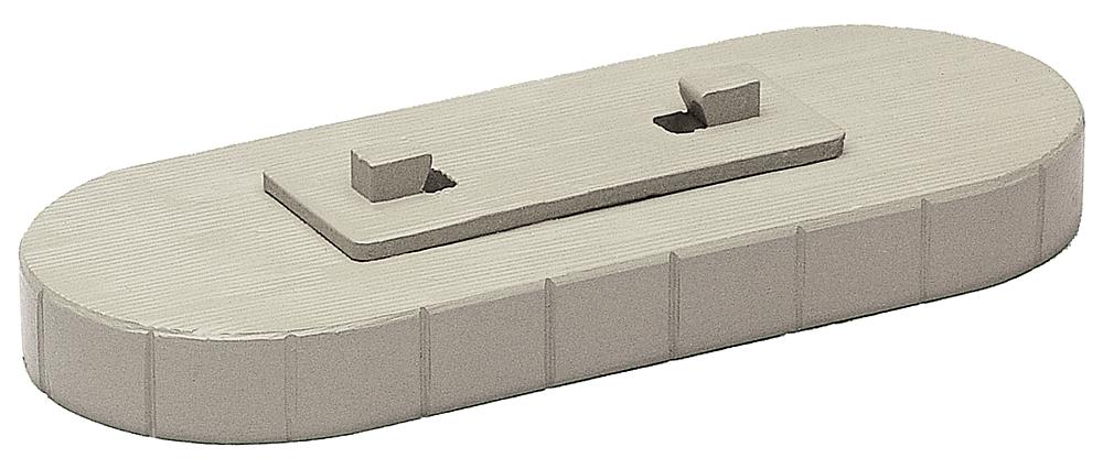 Bropelare, betong, 7mm hög (18st) - 2
