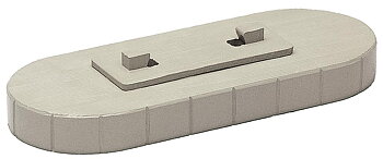 Bropelare, betong, 7mm hög (18st)