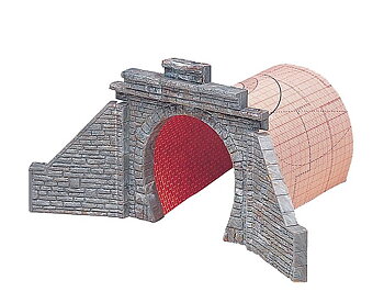 Tunnelportal för ånglok, höjd 72mm