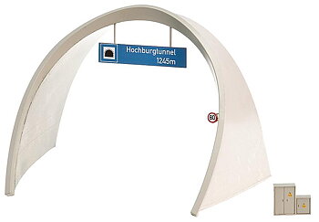 Tunnelportal för ICE eller motorväg