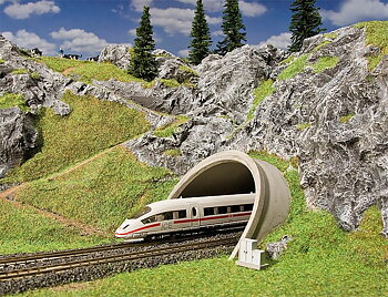 Tunnelportal för ICE eller motorväg
