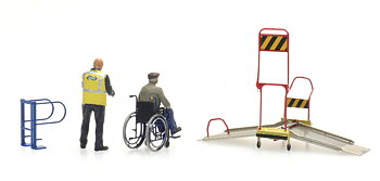 Rullstolsramp inkl 2 figurer