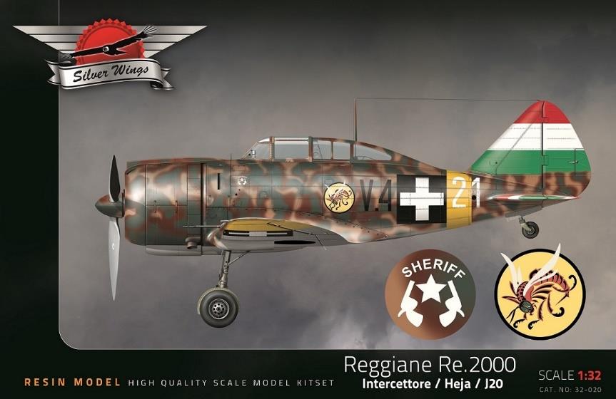 Reggiane Re.2000 Heja - J20, 1/32 - 2