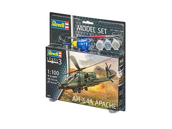Model set: AH 64A Apache 1/100