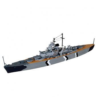 Model set: Bismarck 1/1200