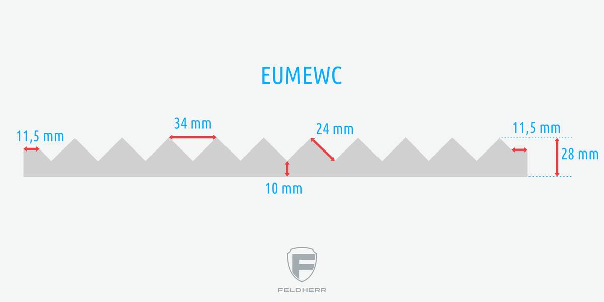Euro Box mit Zugliege - 10 compartments for N Gauge - for model railway locomotives, wagons and vehicles - 4