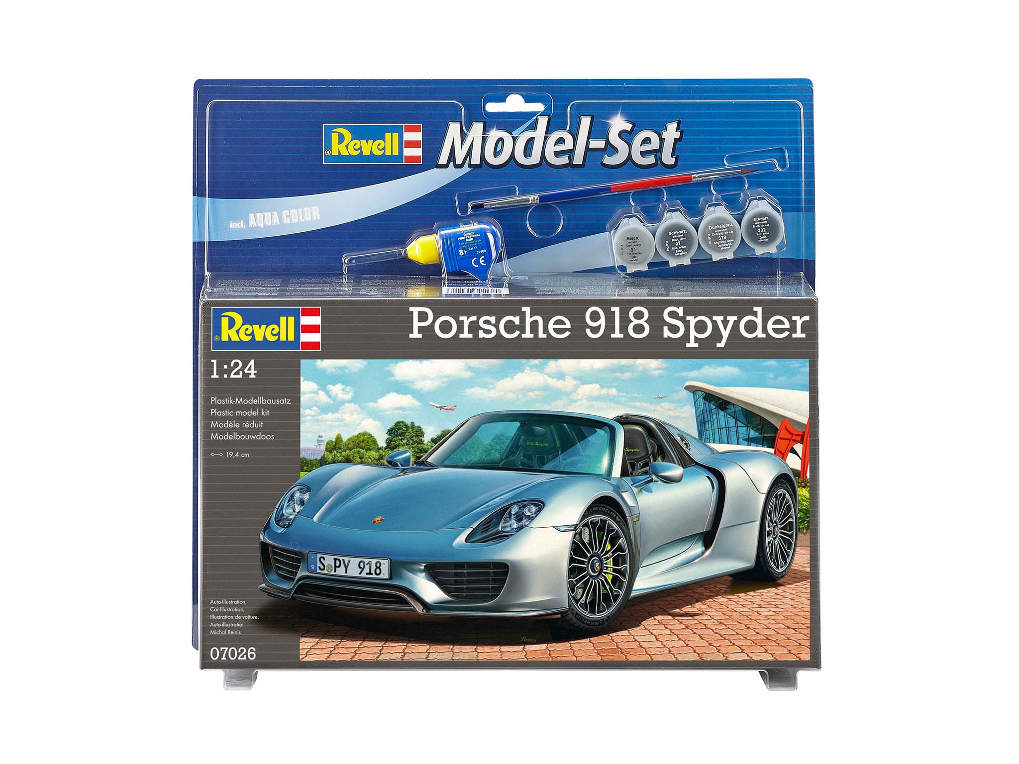 Model set: Porsche 918 Spyder 1/24