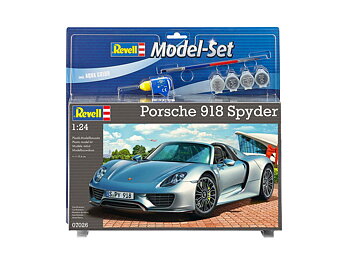 Model set: Porsche 918 Spyder 1/24