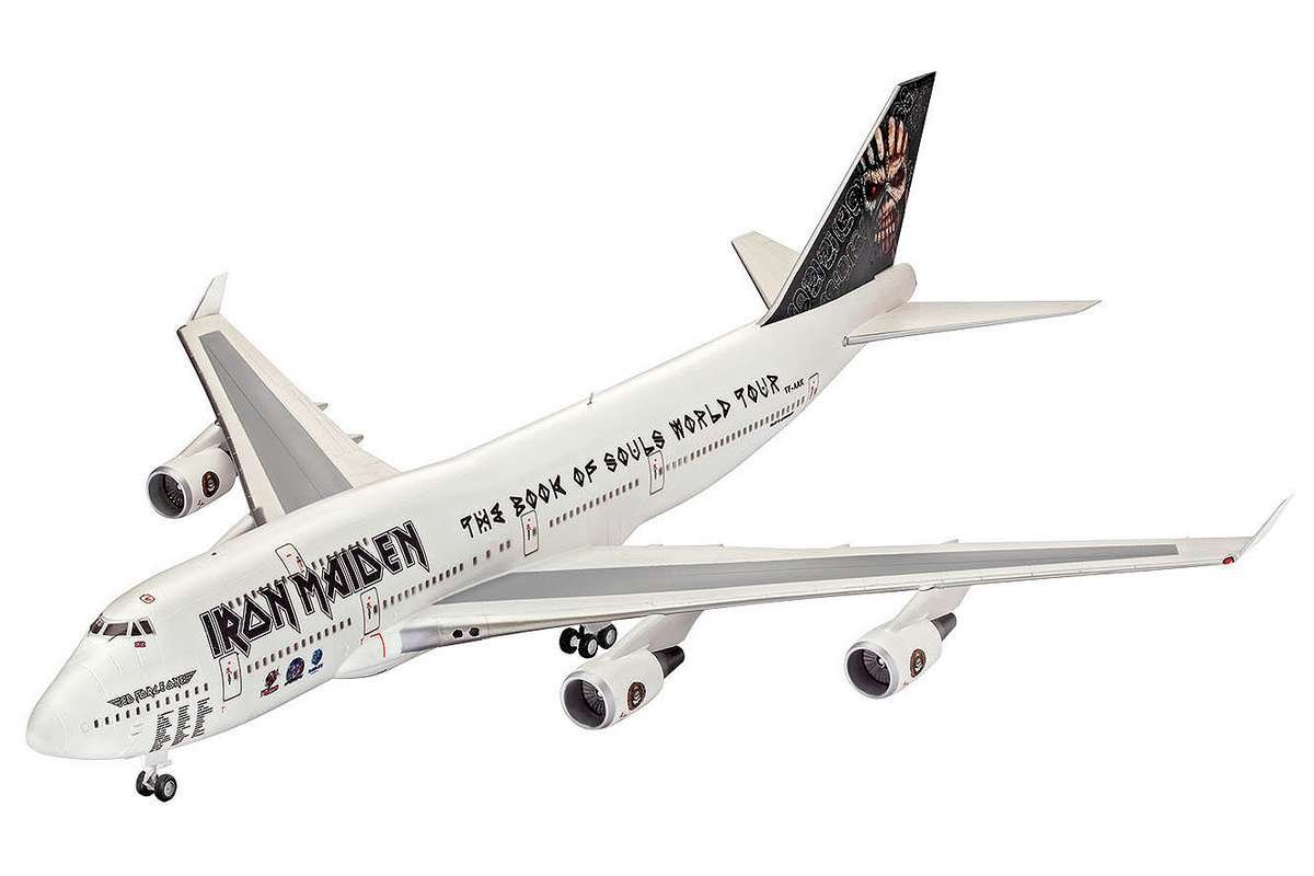 Boeing 747-400 Iron Maiden "Ed Force One" 1/144