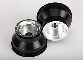 Fälg Satin/Krom Dual Profile, Fram 2.0/3.0'' (2)