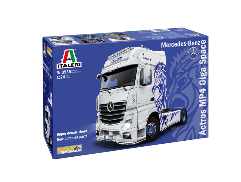 MB Actros MP4 ShowTruck, 1/24 - 2