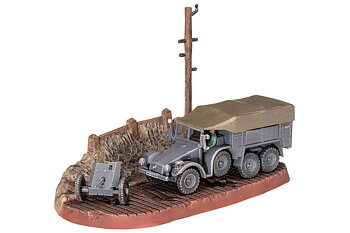Model set: Krupp Protze KFZ 69 m. 3,7cm Pak 1/76