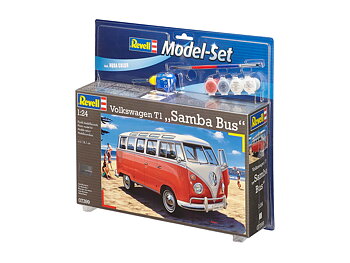 Model set: VW T1 Samba buss 1/24