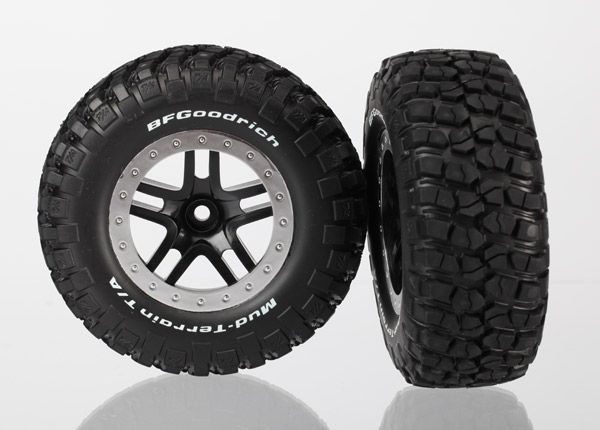 Däck & fälg  BFGoodrich/Split-spoke, 2WD fram (2)