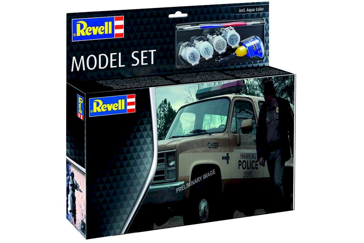 Modellset: Chevrolet Blazer 'Stranger Things' 1/25
