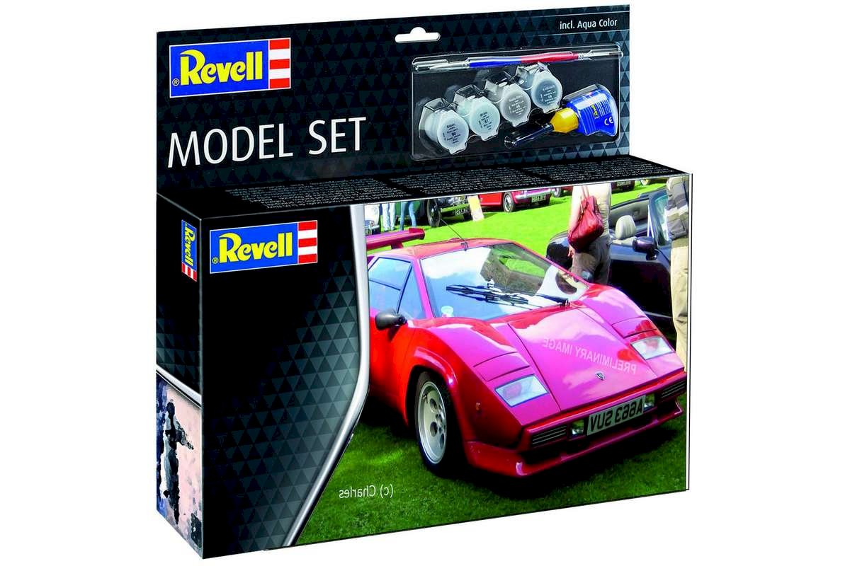Model set: Lamborghini Countach LP500S 1/24