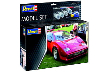 Modellset: Lamborghini Countach LP500S 1/24