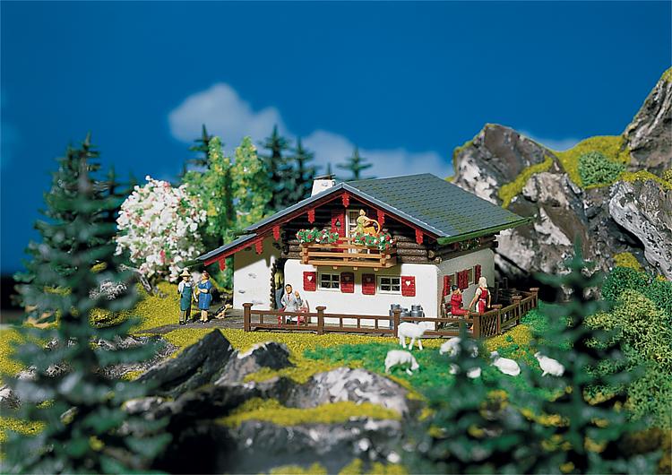 Hus i alperna