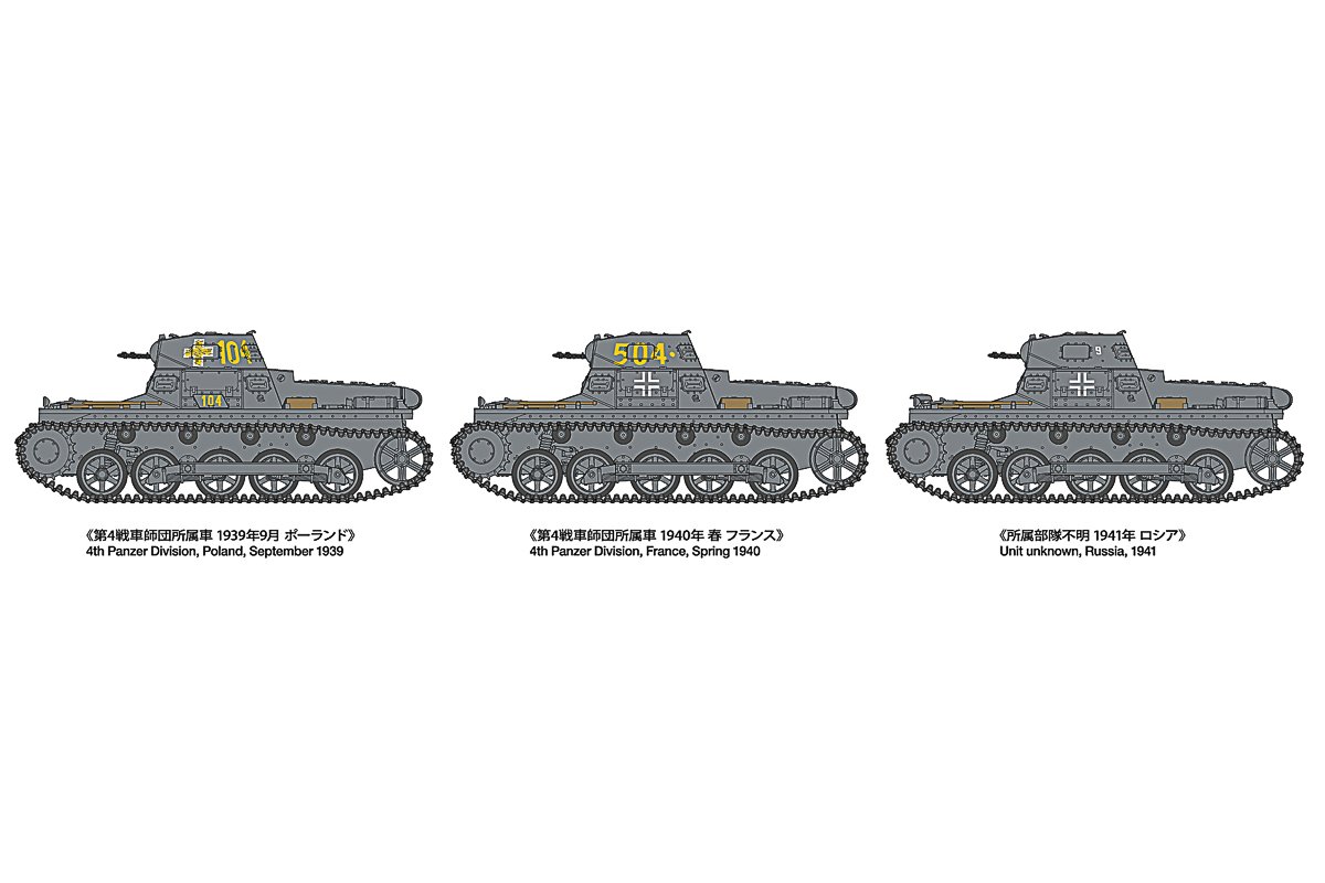 German Tank Panzerkampfwagen I Ausf.B 1/35 - 2
