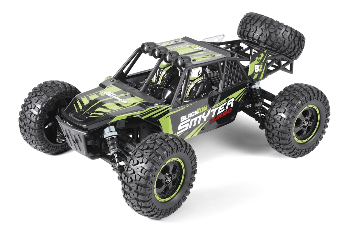 Smyter DB Turbo 1/12 4WD 3S Borstlös, grön - 2