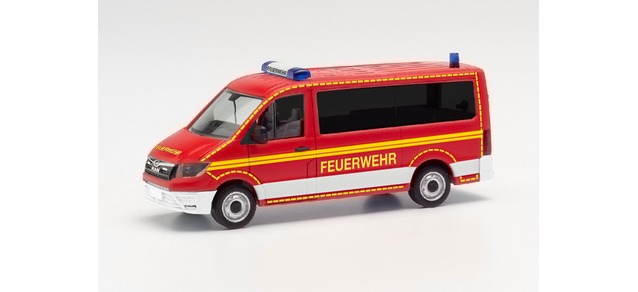 MAN TGE Bus low roof crew transport vehicle fire department