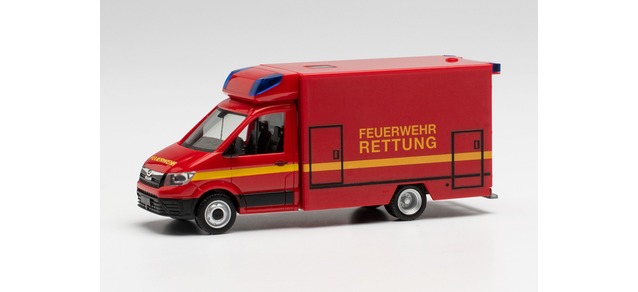 MAN TGE Fahrtec ambulance fire department