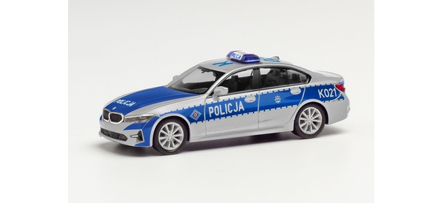 BMW 3 Series sedan Policja Polska