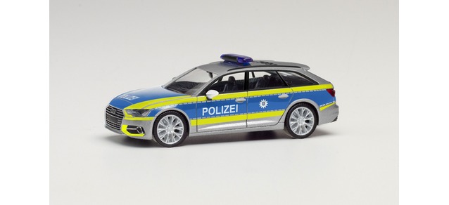 Audi A6 Avant Police Thuringia