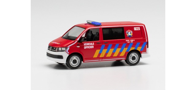 VW T6 semi bus fire department