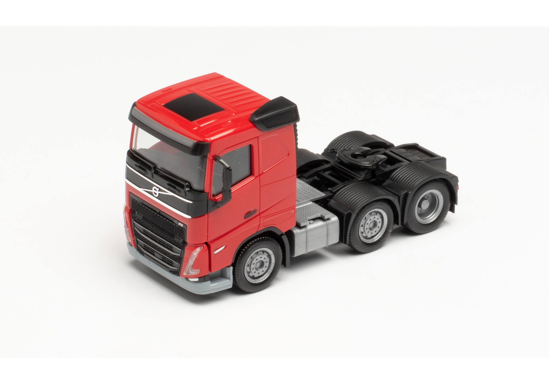 Volvo FH 2020 6×2 dragbil, röd - 4