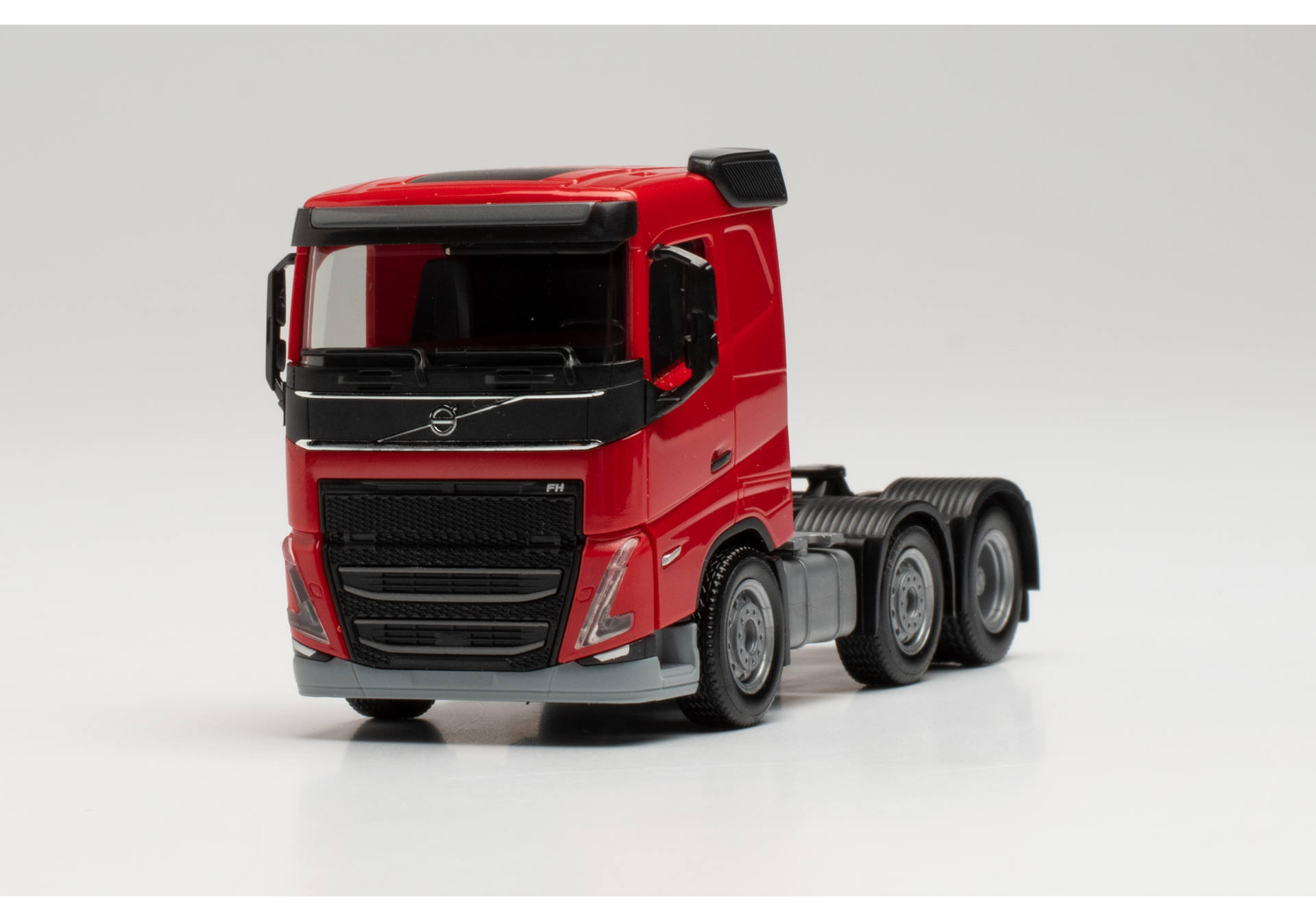 Volvo FH 2020 6×2 dragbil, röd - 3