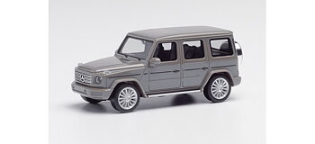 Mercedes-Benz G Class with AMG rims, classic gray
