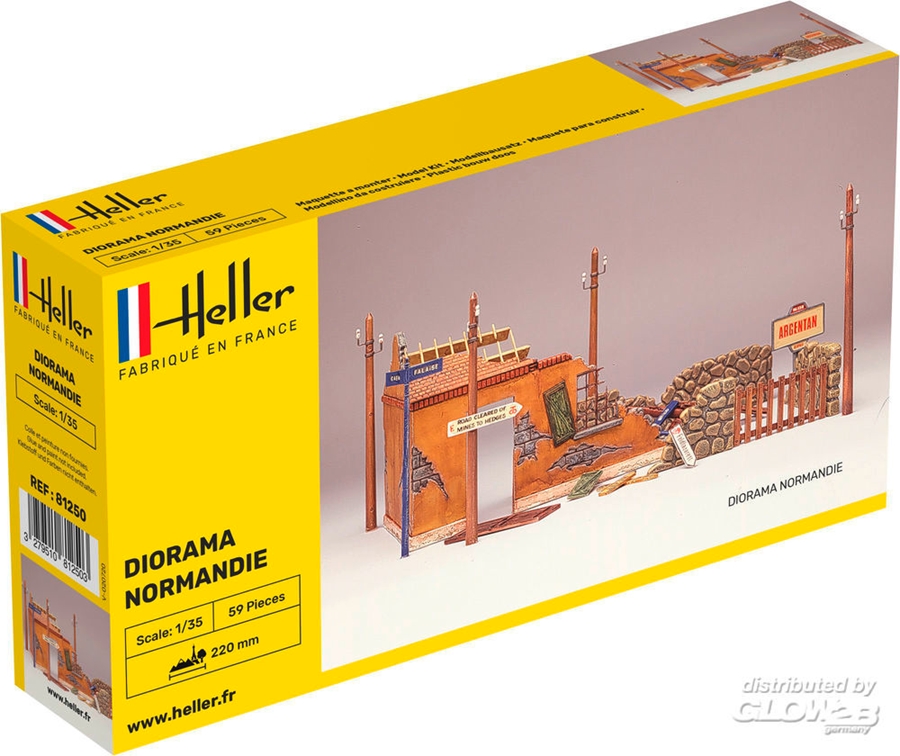 Diorama Normandie 1/35