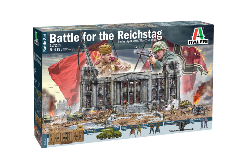 BattleSet: Berlin 1945 Fall of the reichstag 1/72