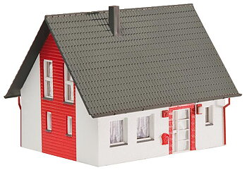 Enfamiljhus (rött)