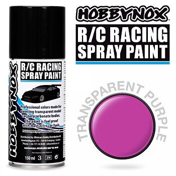 Transparent Lila R/C Racing Car Spray Färg 150 ml