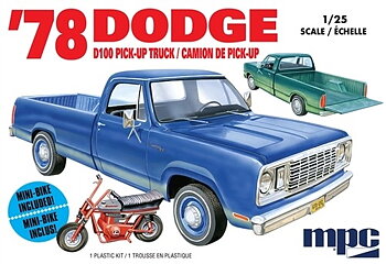 1978 Dodge D100 Custom Pickup 1/25
