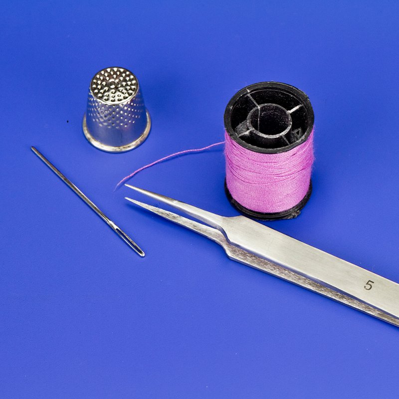 Super Fine Stainless Steel Tweezers (110mm) - 3