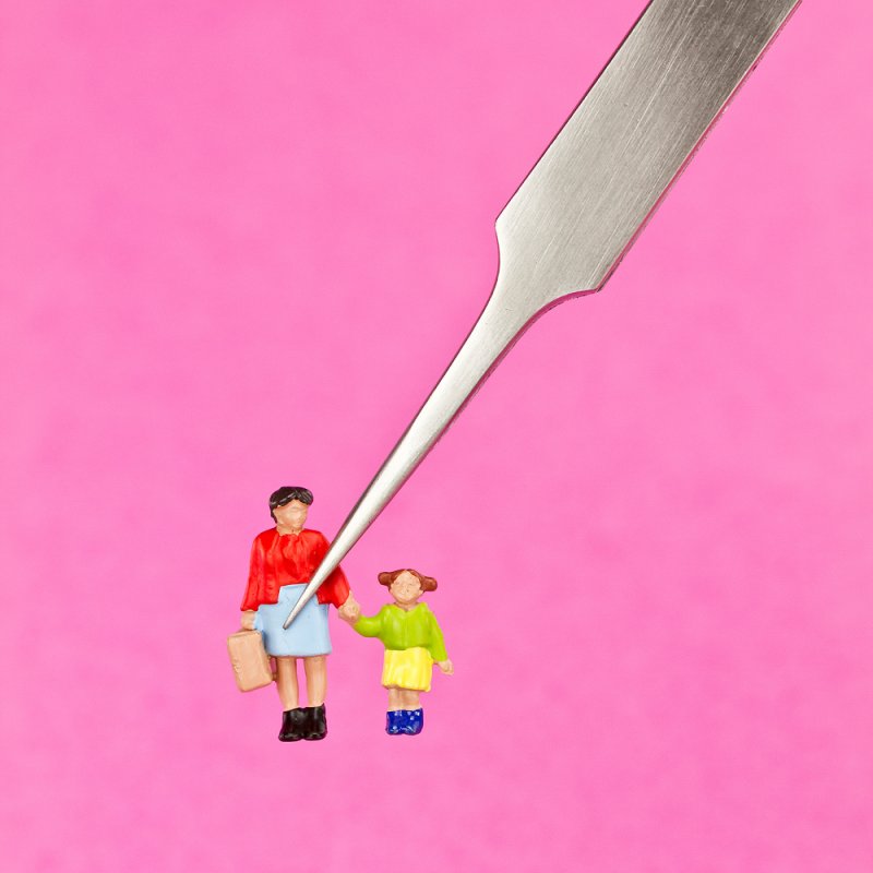 Super Fine Stainless Steel Tweezers (110mm) - 2