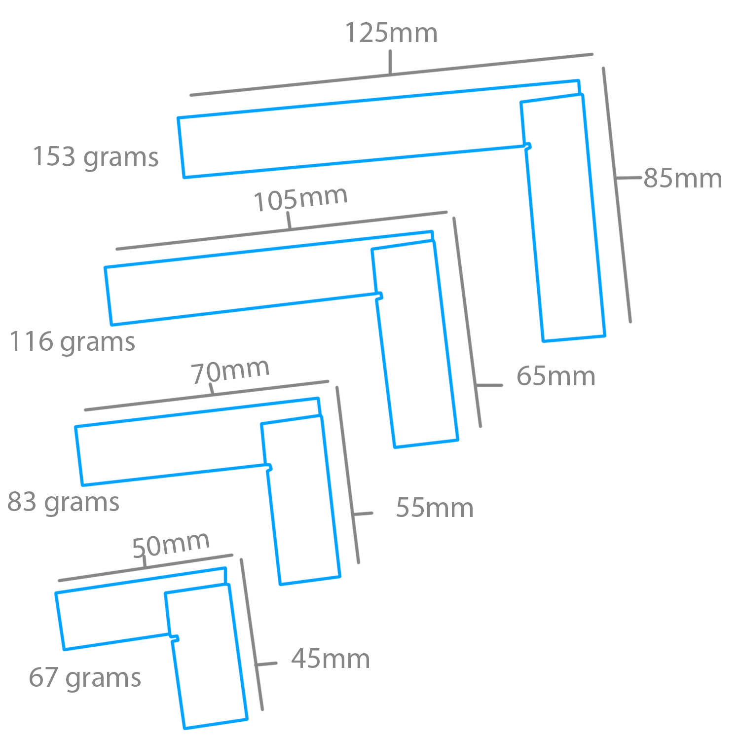 Engineers Square 4'' - 2