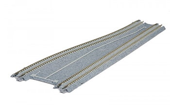 Dubbelspår för ökat spåravstånd höger 310mm betongslipers