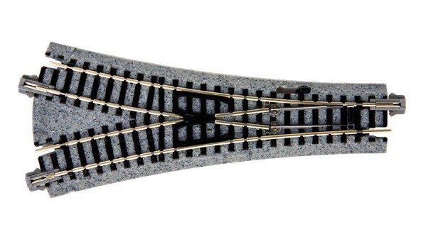 Elektrisk Y-växel R481-15deg, 124mm, Kato Unitrack