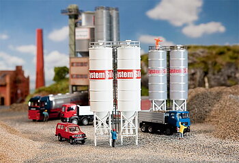 Silo, industri, 2st