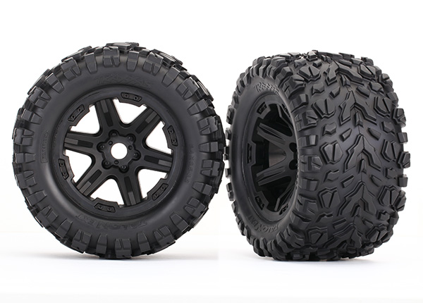 Däck & Fälg Talon EXT/Carbide Svart 3.8" (2)
