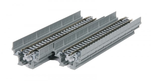 Single Straight Viaduct Track, 124mm (2 st) - 2