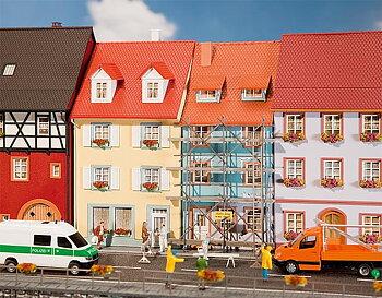 Stadshus 2st med byggställning