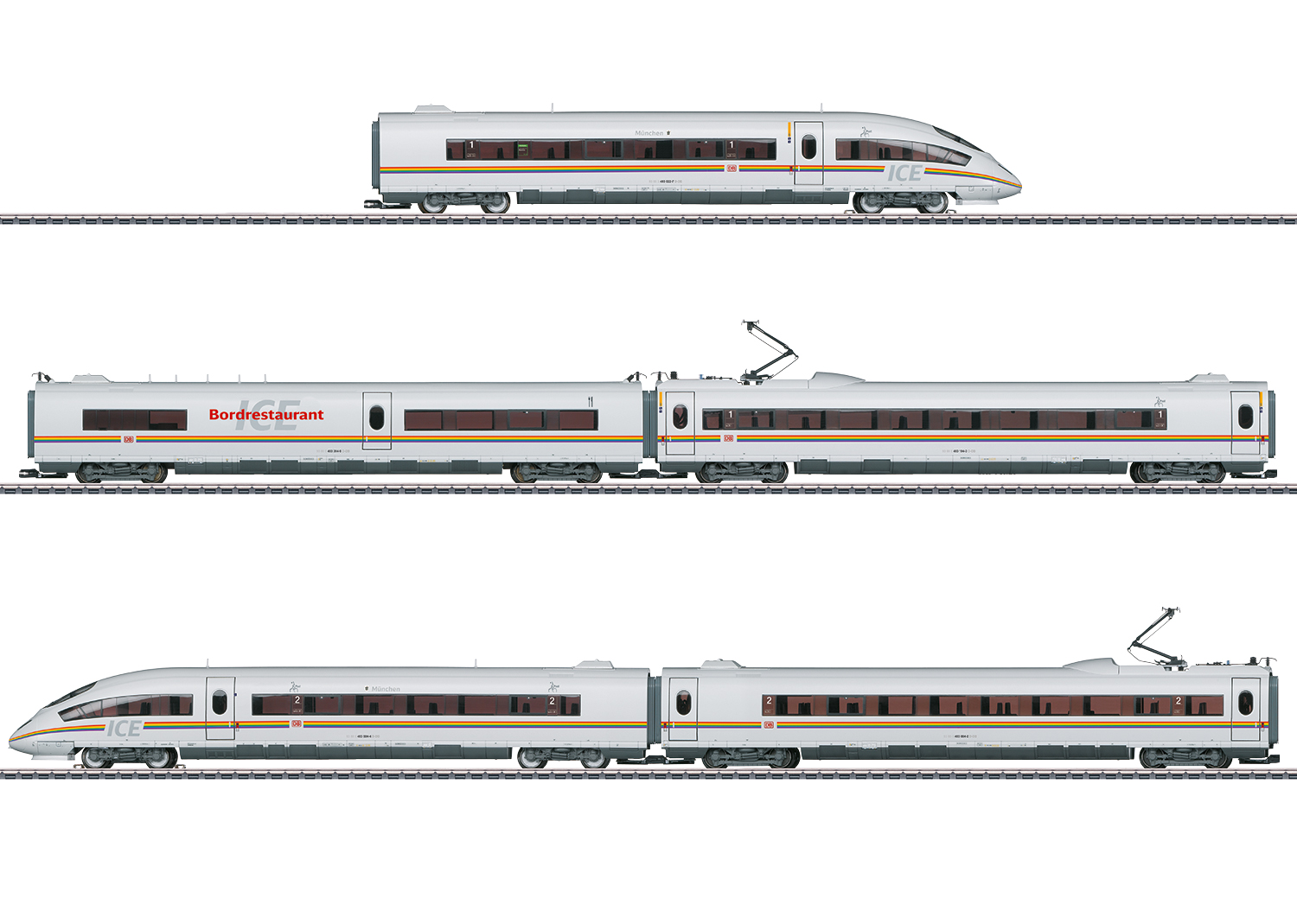 ICE 3 Railbow, 5-teilig, DB AG, Ep.VI