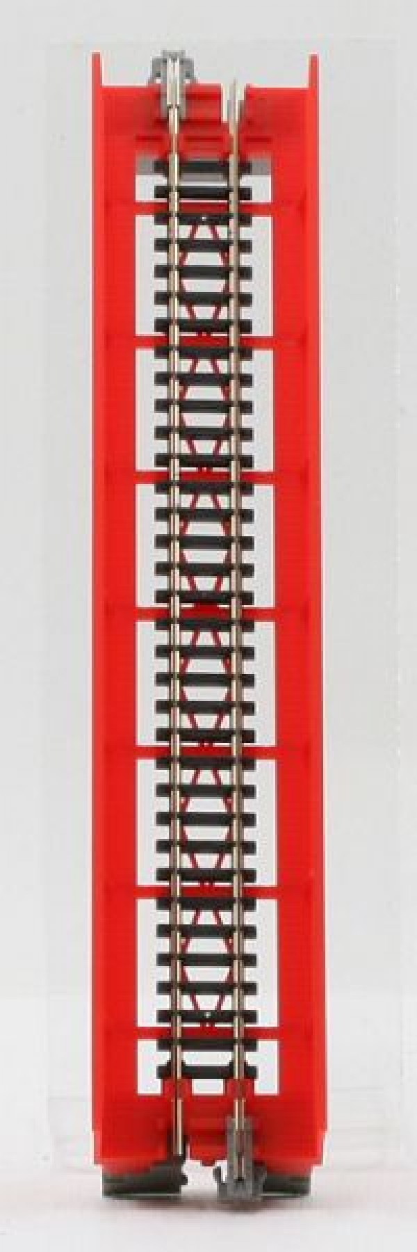 Bro 186mm 1 spår, röd